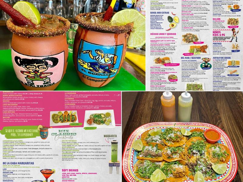 Lokos Tacos- Washington Rd Menu