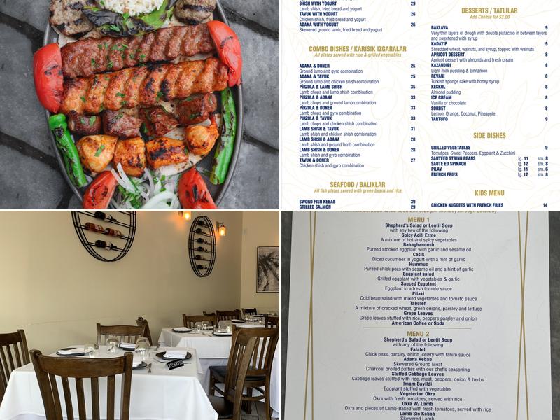 Chef Mediterranean Menu