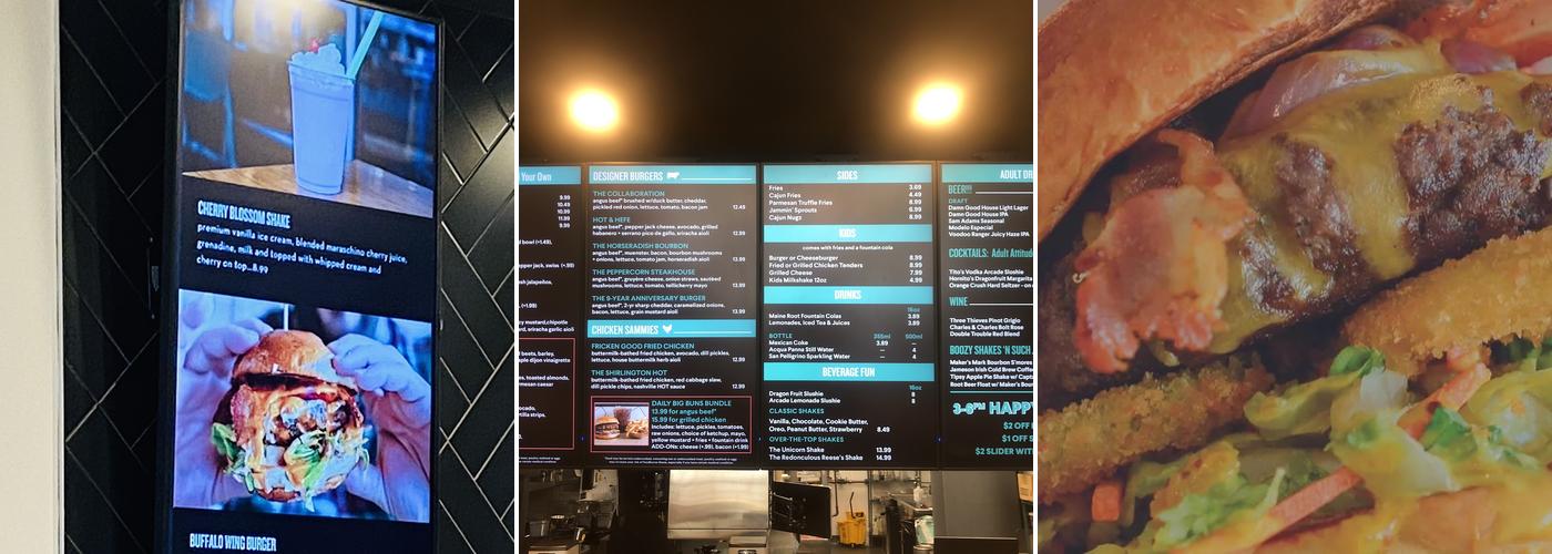 Big Buns Damn Good Burgers Menu