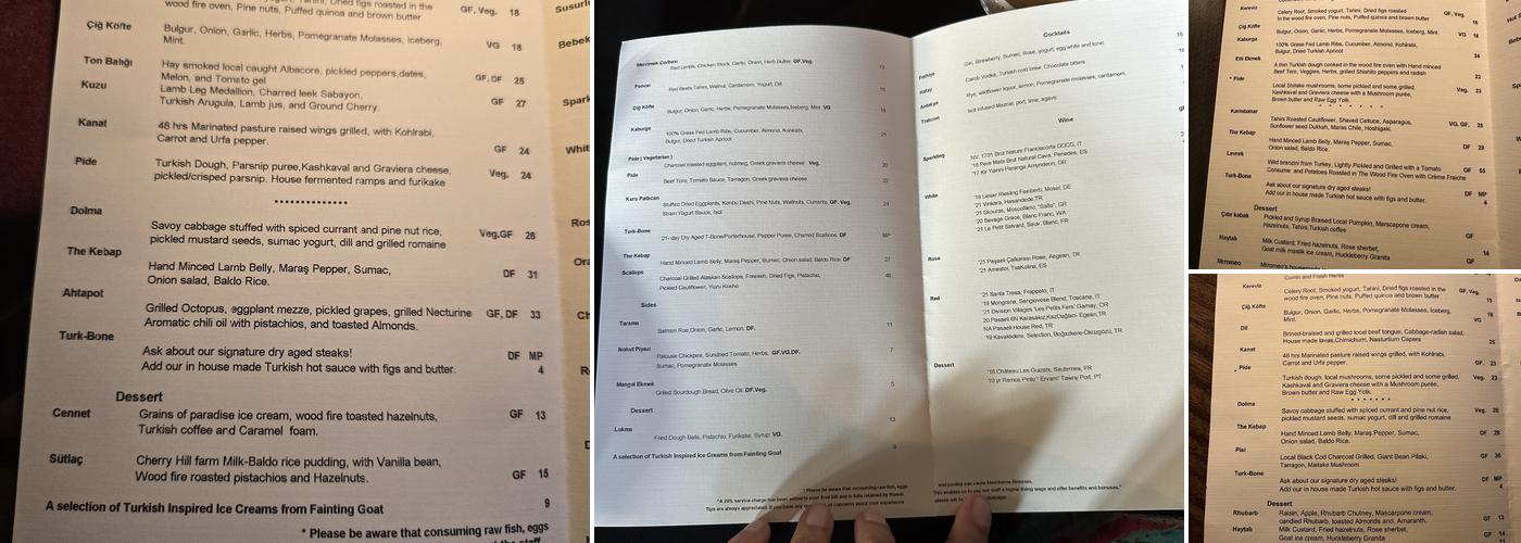 Hamdi Menu