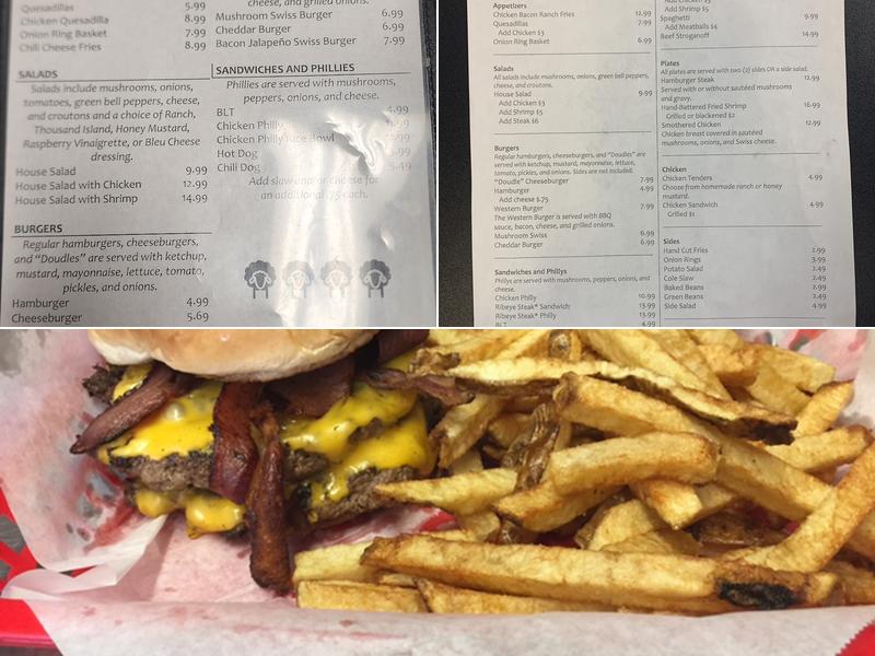 Black Sheep Diner Menu