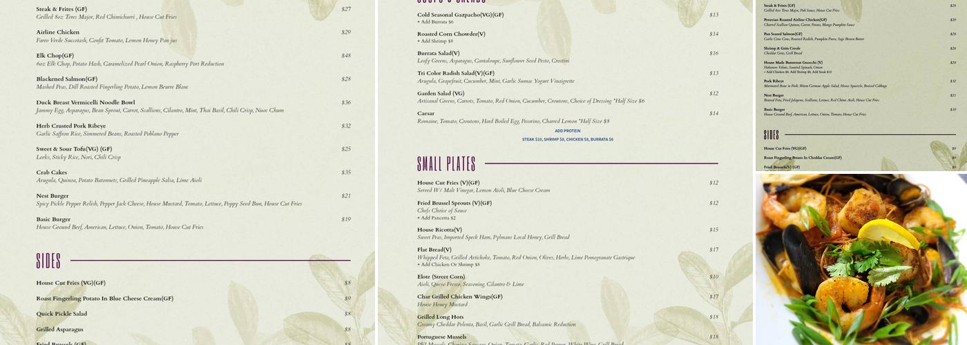 Nest Menu