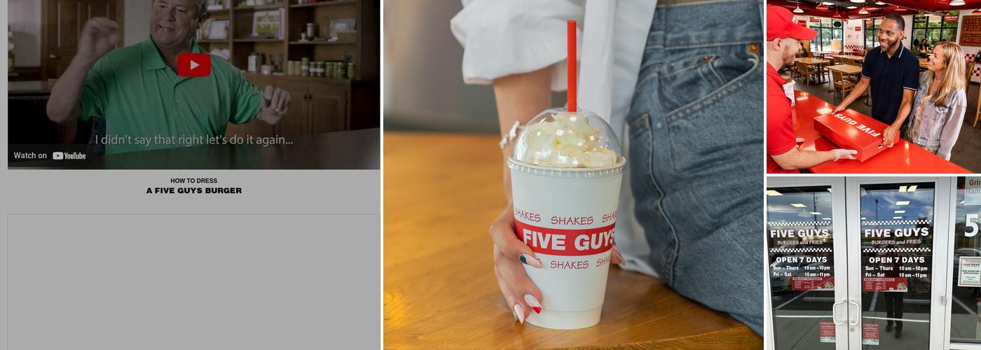 Five Guys Menu