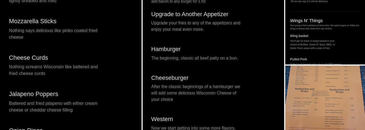 Murdock's Menu