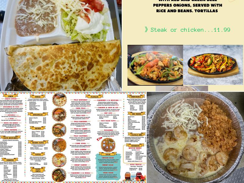 Lachos Taco Loco Menu