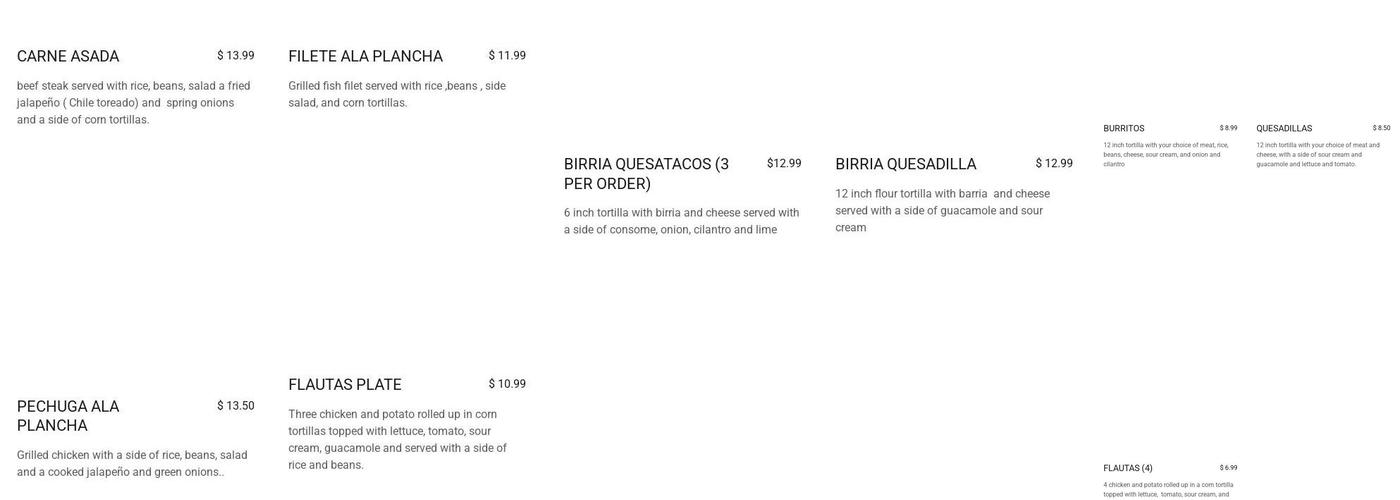 El Rey Menu