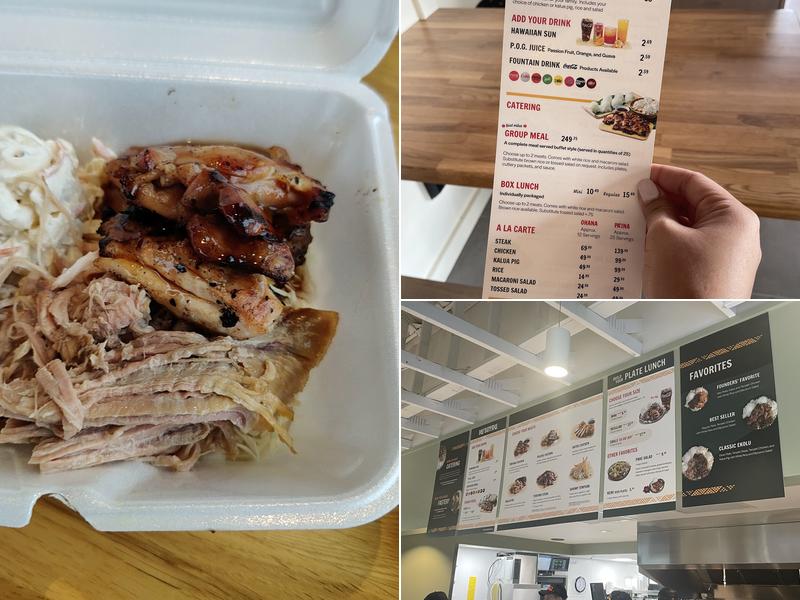 Mo' Bettahs Hawaiian Style Food Menu