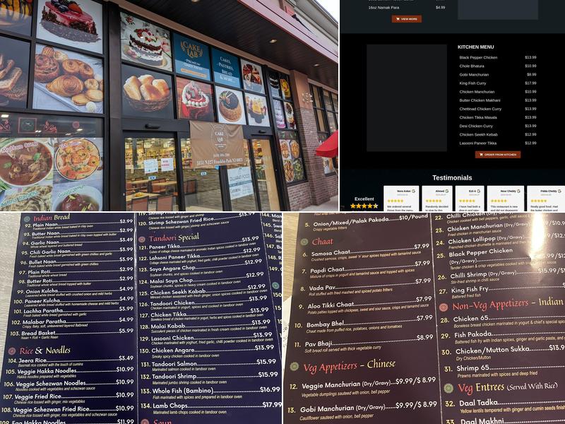 Spice Club Street Food Forum Menu