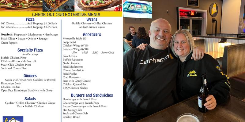 83 North Bar Grill & Billiards Menu