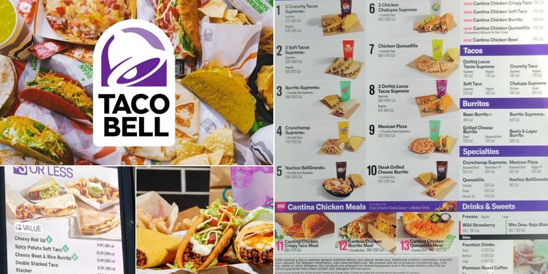 Taco Bell Menu