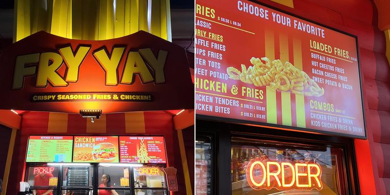 FryYay Menu