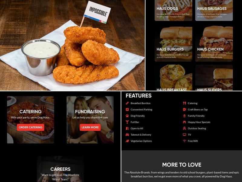 Dog Haus Biergarten Pasco Menu