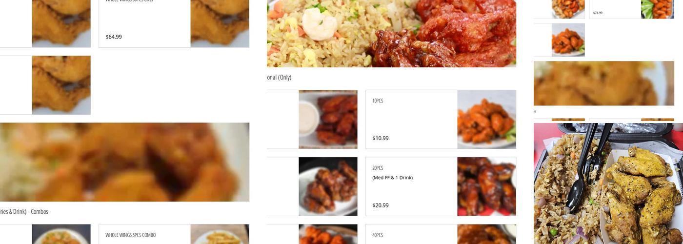 Fire Wings & Hibachi Snellville Menu
