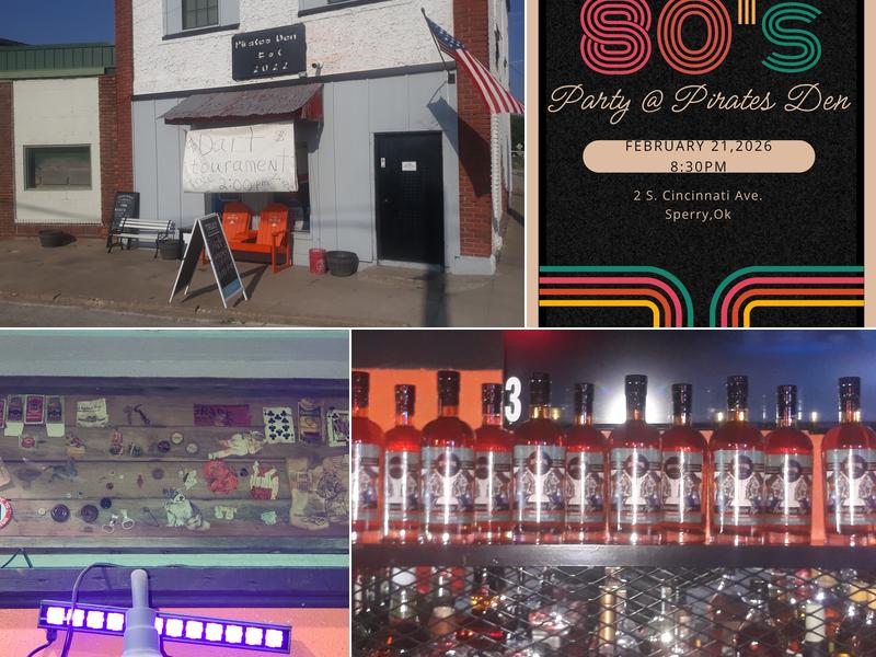 Pirates Den 2 N Cincinnati Ave, Sperry
