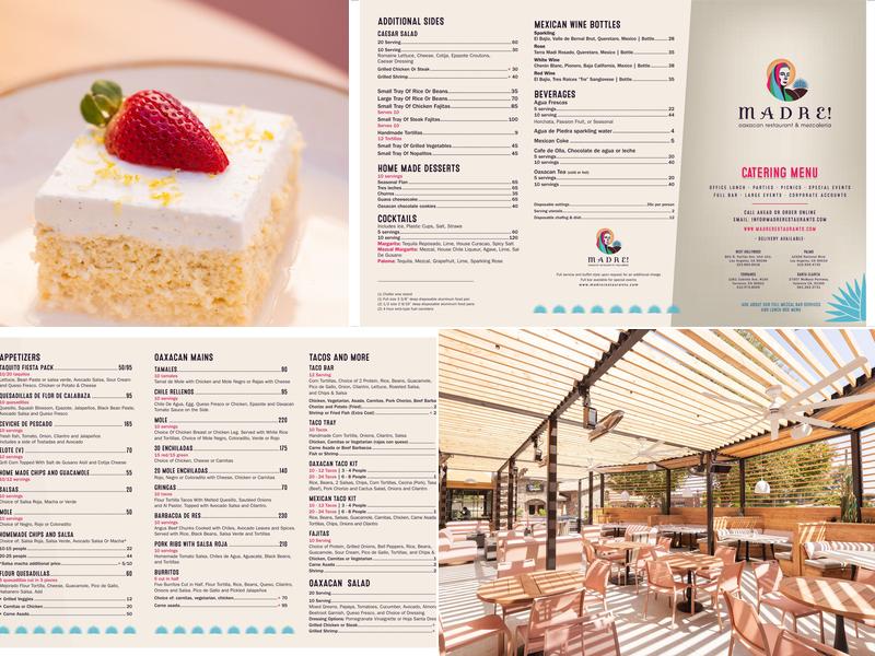MADRE RESTAURANT & MEZCALERIA Menu