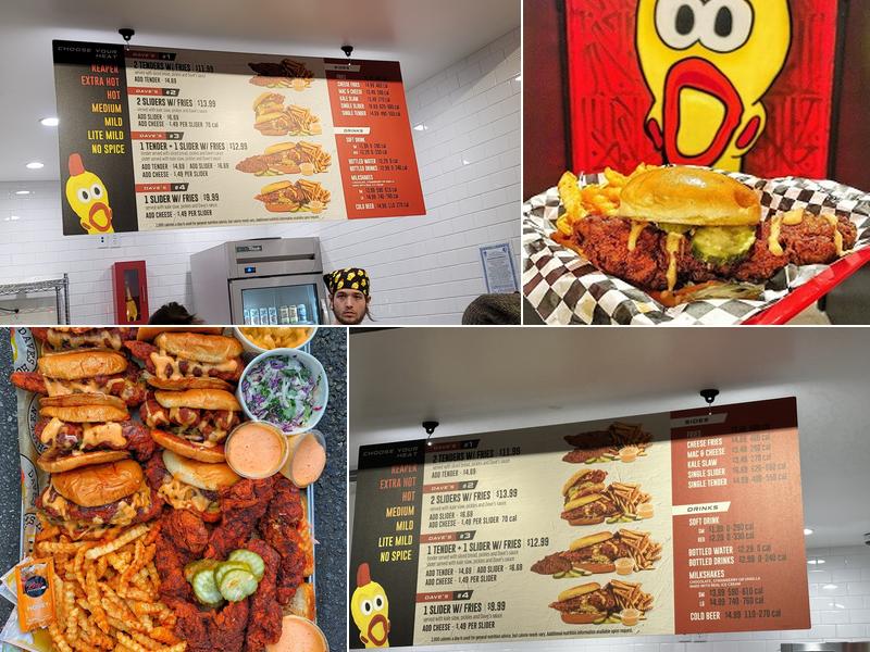 Dave's Hot Chicken Menu
