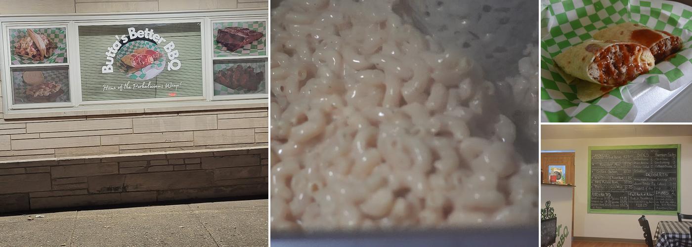 Butta's Better BBQ Menu