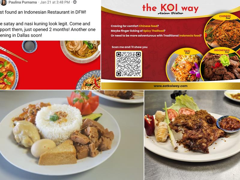 THE KOI WAY Menu
