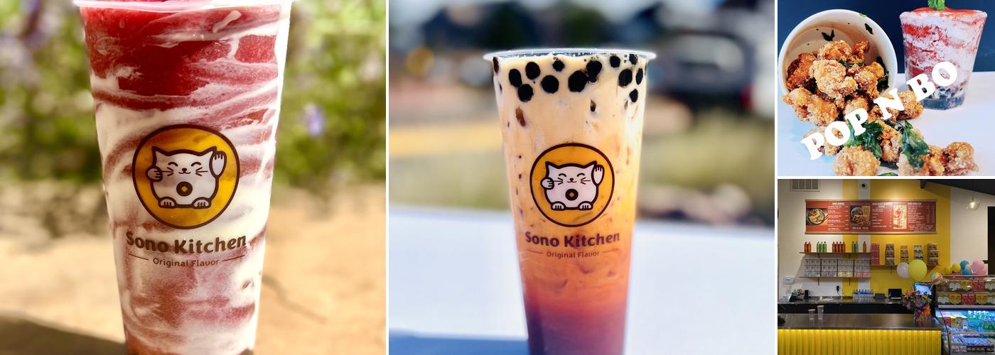 Sono Kitchen & Boba Menu