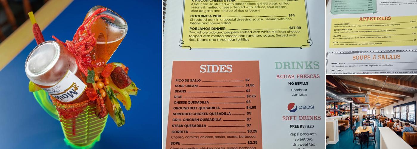Los Muelles Mexican Seafood & Grill Menu