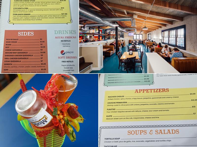 Los Muelles Mexican Seafood & Grill Menu