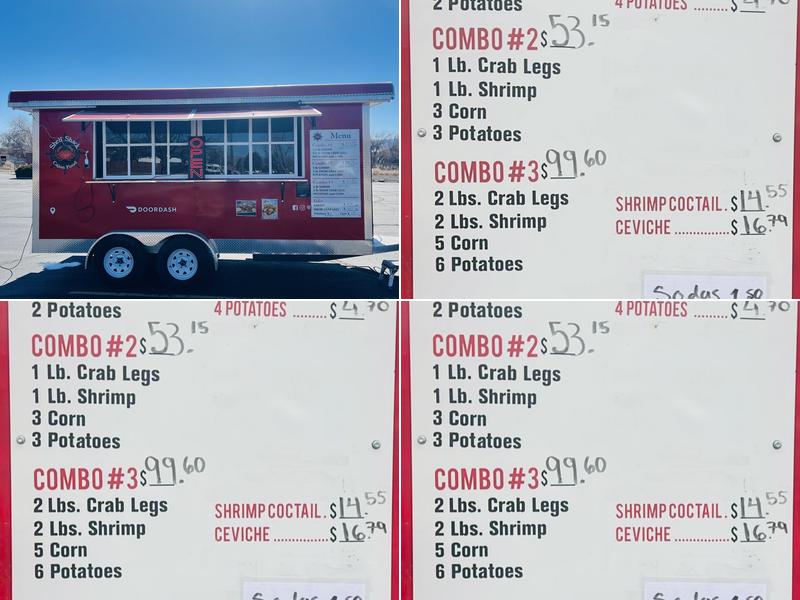 Shell Shack Seafood Menu