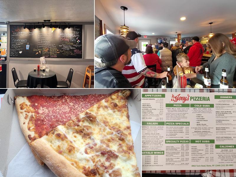 Joey's Pizzeria Menu