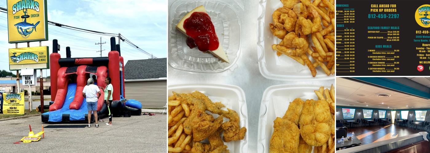 Sharxs Fish & Chicken Menu