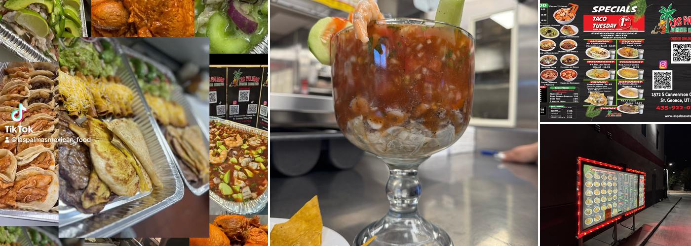 Las Palmas Authentic Mexican Food Menu