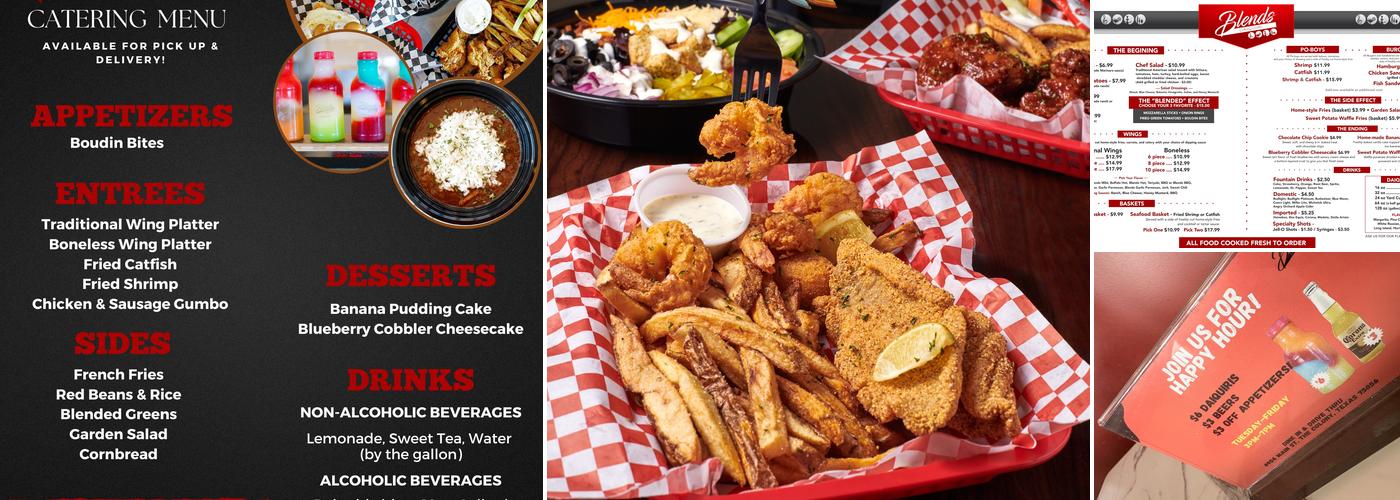 Blends Daiquiri Express Menu