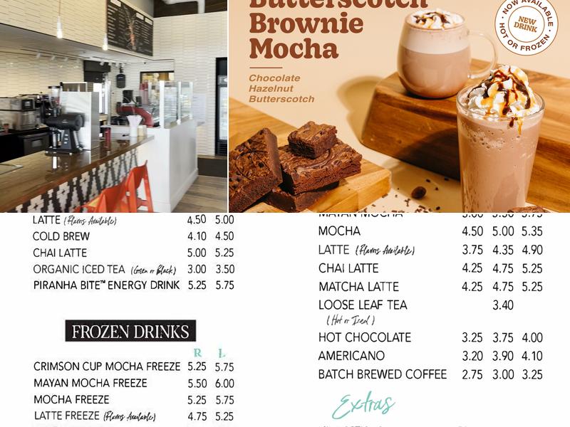 Crimson Cup Coffee Shop - West Chester Menu