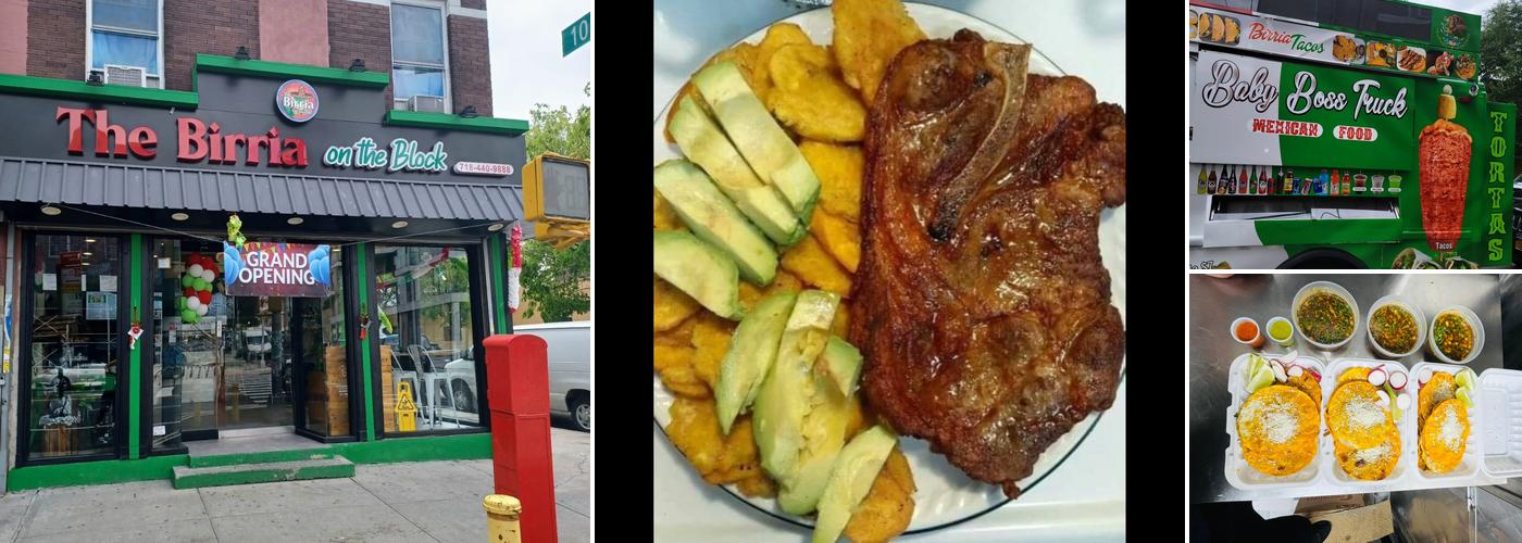 THE Birria on the block Restaurante Menu