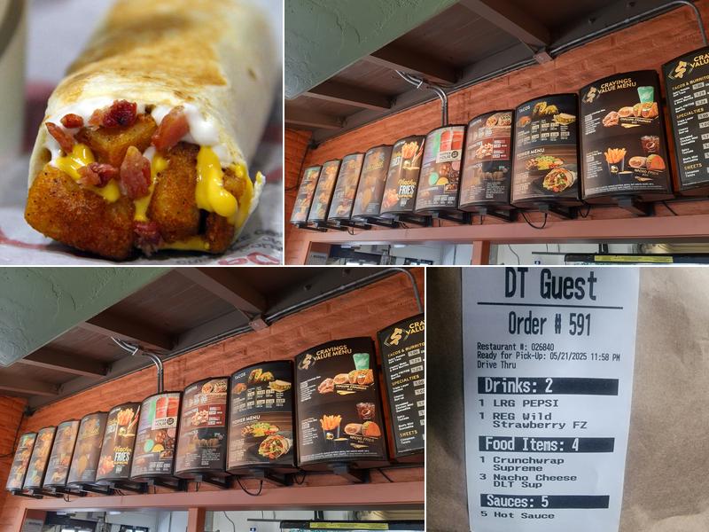 Taco Bell Menu