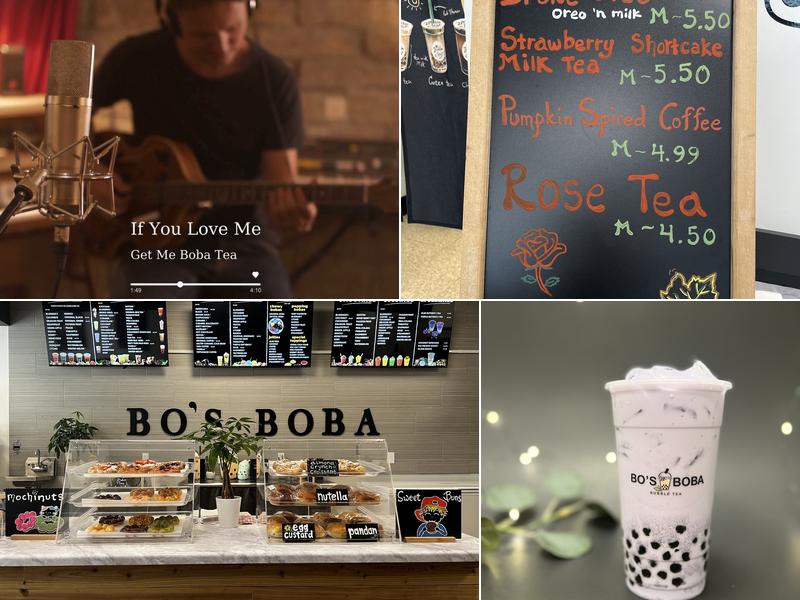 Bo's Boba Menu