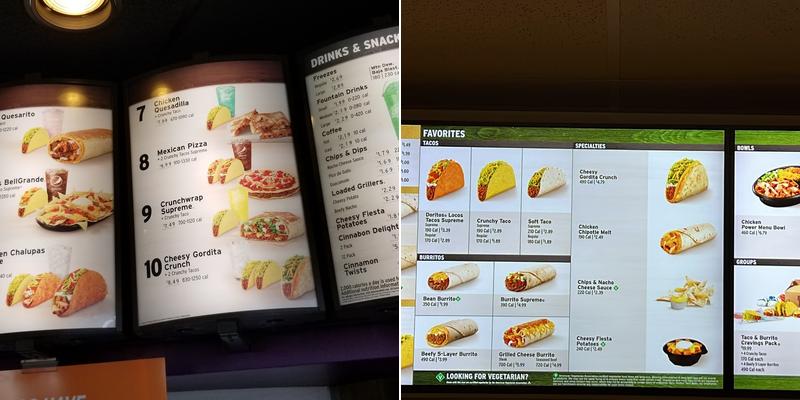 Taco Bell Menu