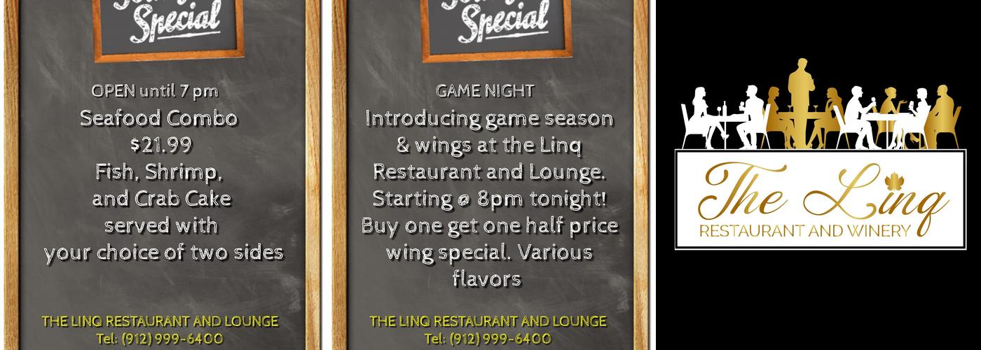 The linq Restaurant and lounge