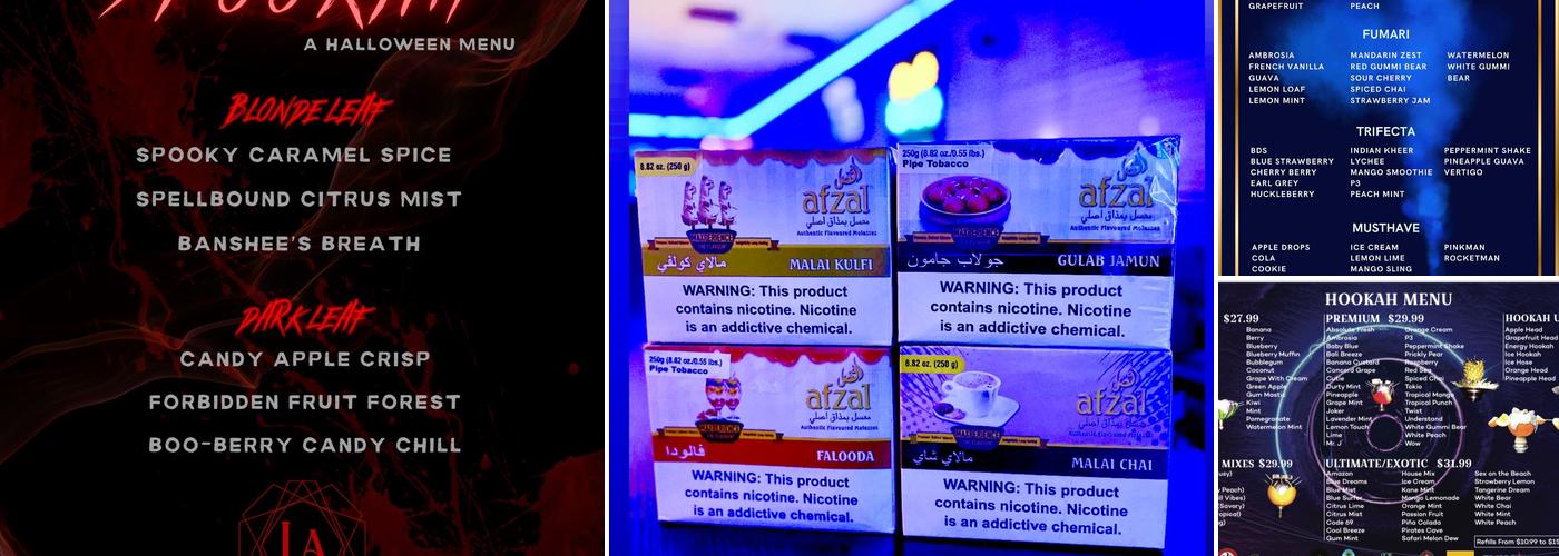 LA Hookah Lounge Menu