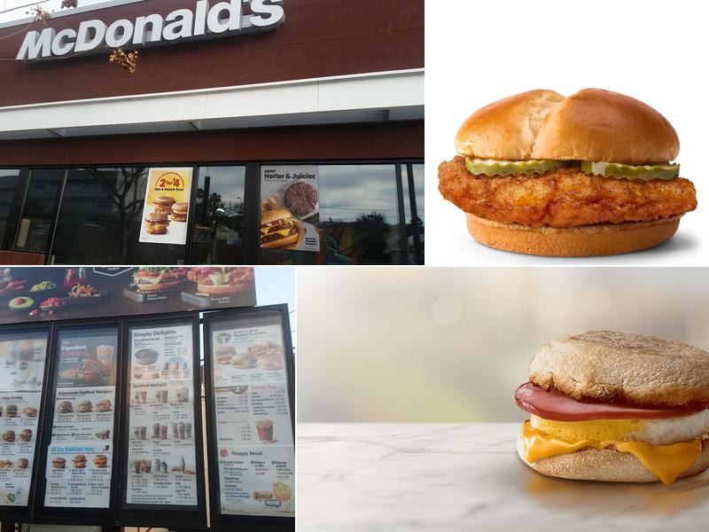 McDonald's Menu