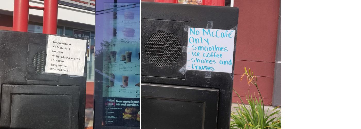 McDonald's Menu