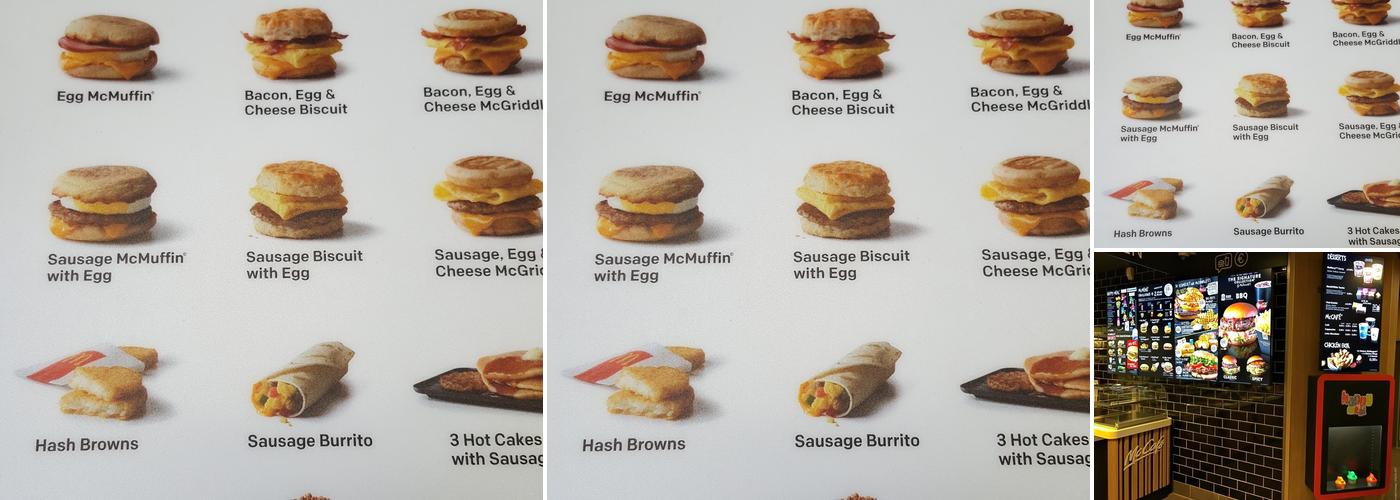 McDonald's Menu