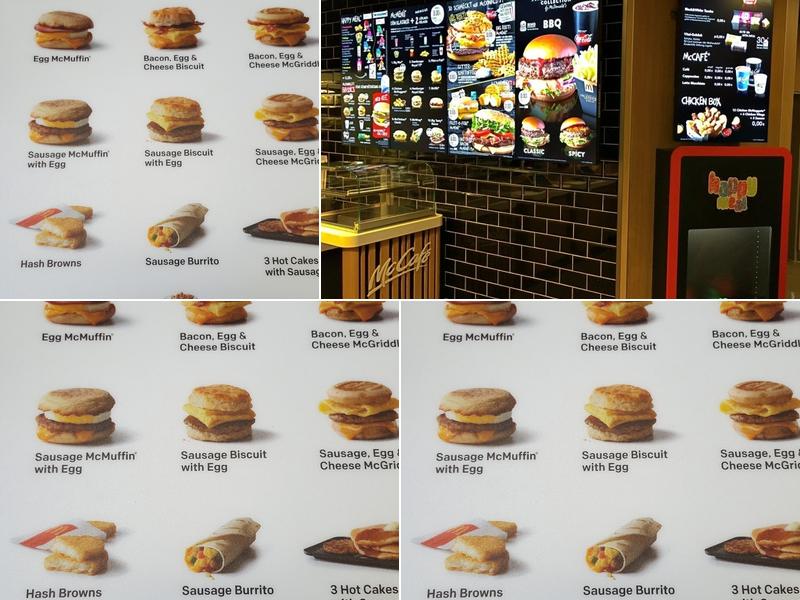 McDonald's Menu