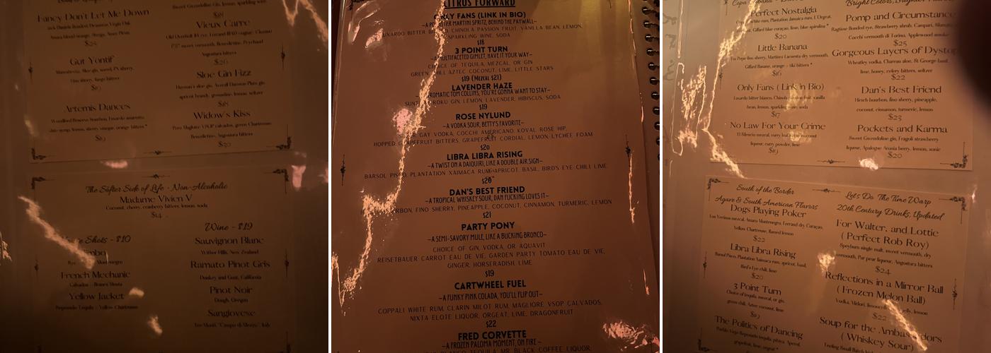 HiLot Menu