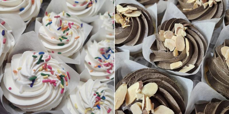 Ava J's Cupcakes Menu