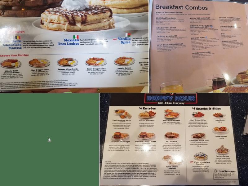IHOP Menu