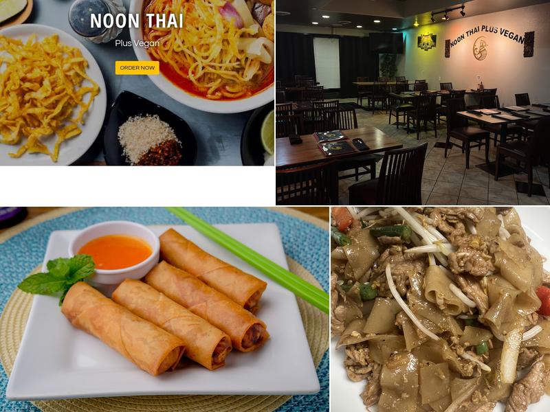 Noon Thai Plus Vegan Menu