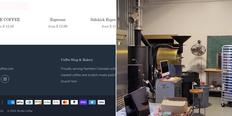 Bindle Coffee & Roastery Menu