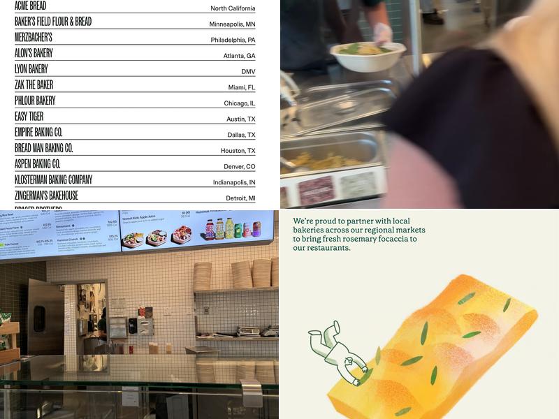 sweetgreen Menu