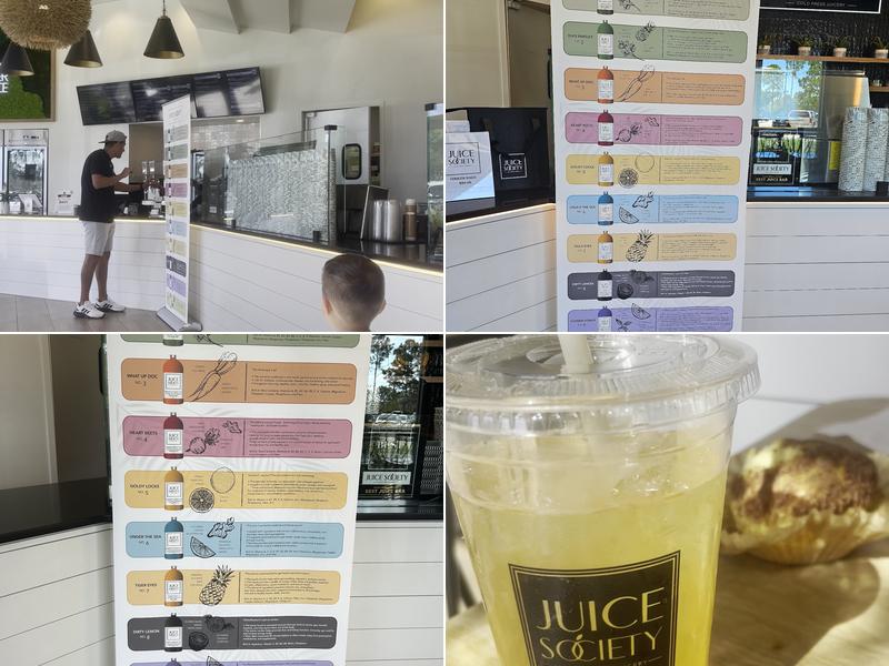 Juice Society Juicery Menu