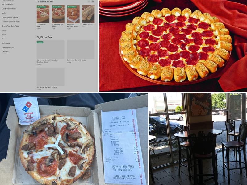 Pizza Hut Menu