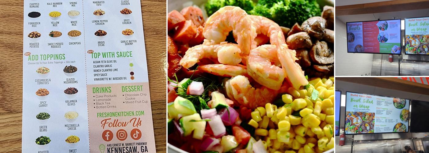 Fresh One Kitchen - Kennesaw Menu